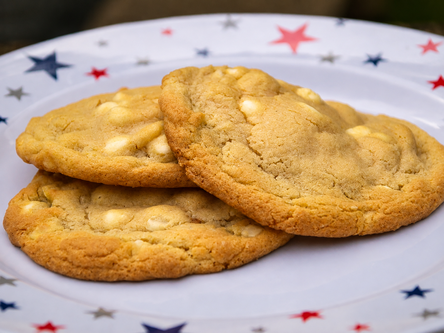 White Chocolate Macadamia Nut Cookies
